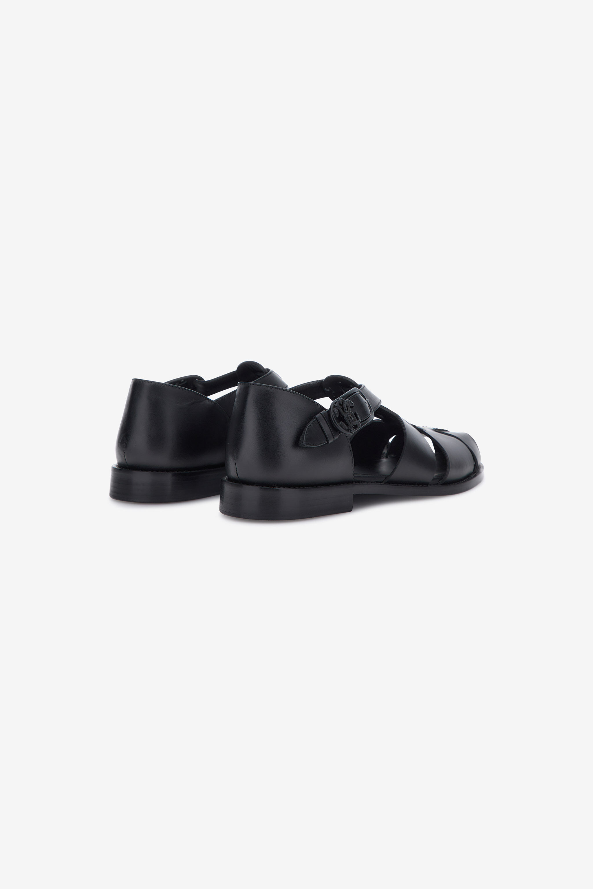 RC RC Monogram sandals Noir SRS028-PZA12