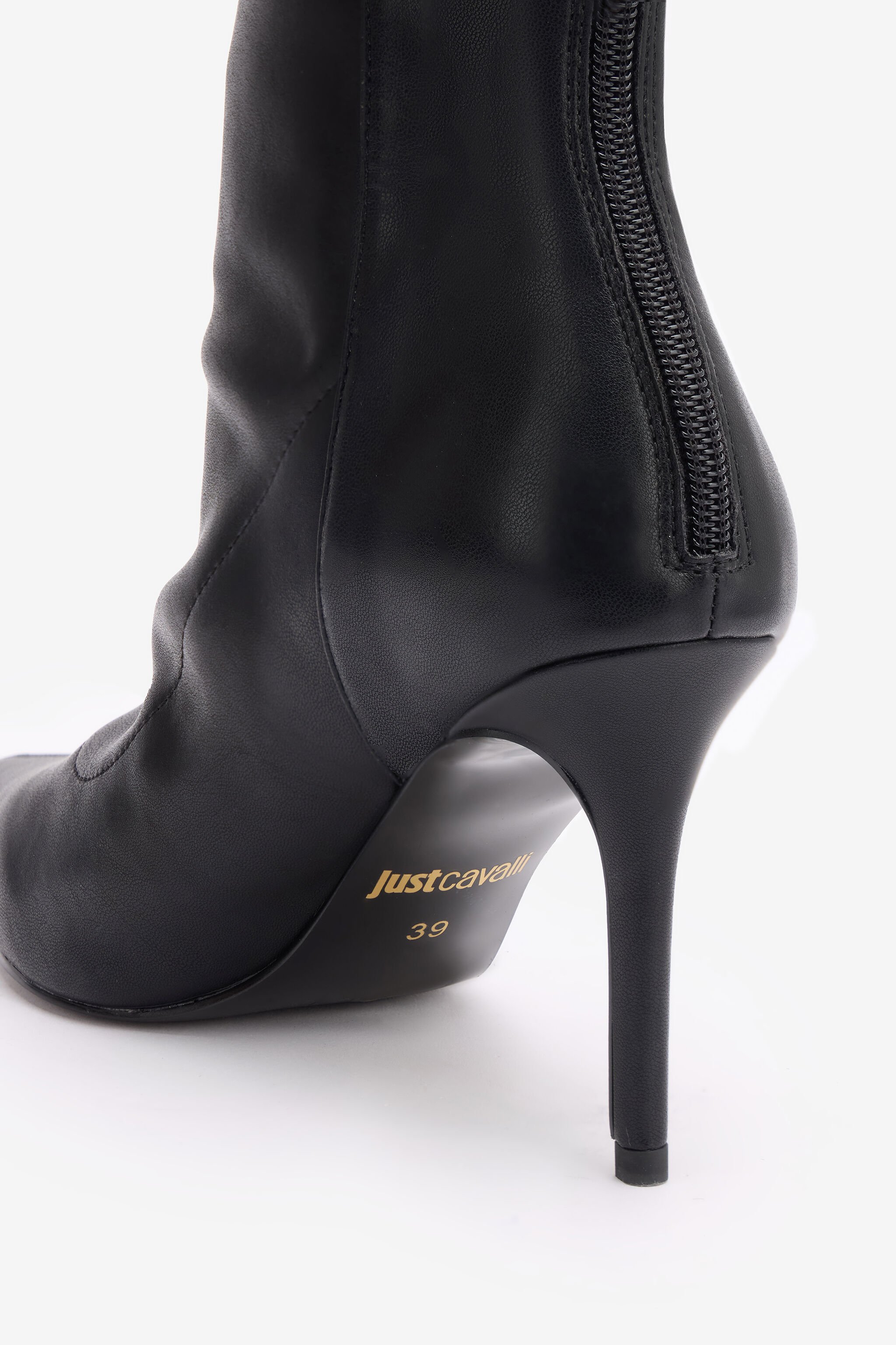 JC Stiefel mit Schriftzug Schwarz TFS060-TF380