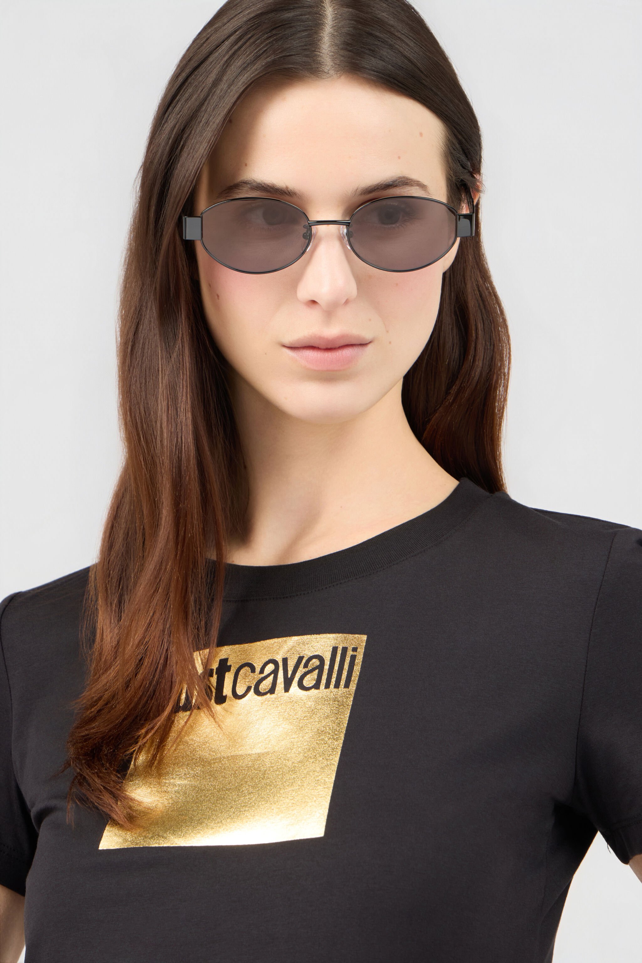 JC Occhiale da sole Just Cavalli TOTAL SHINY BLACK UALD32-ID228