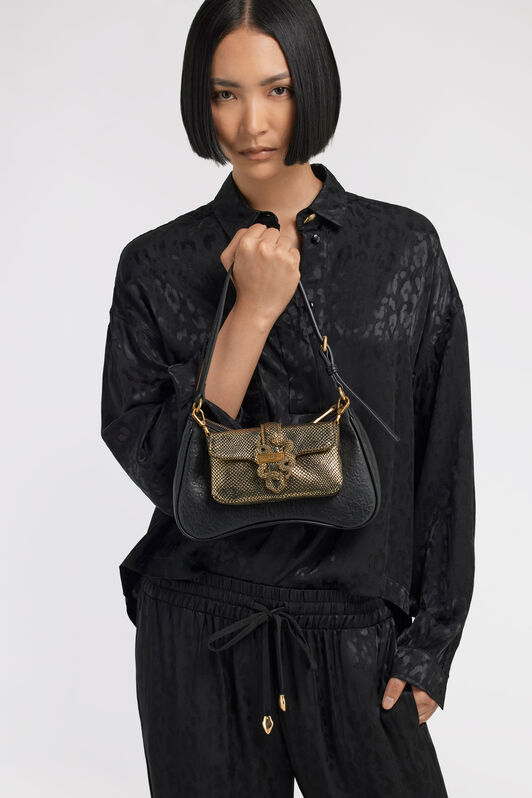 JC Just Cavalli Shoulder Bag JC Just Cavalli Shoulder Bag Black TFB122-TF487