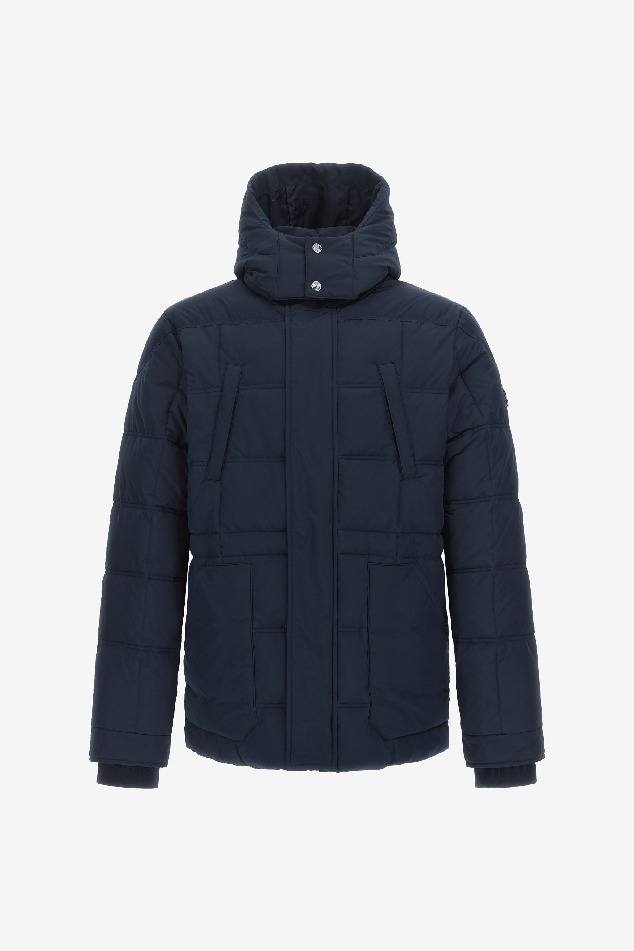 RC Padded down jacket with logo Azul oscuro NOT40F-SB001