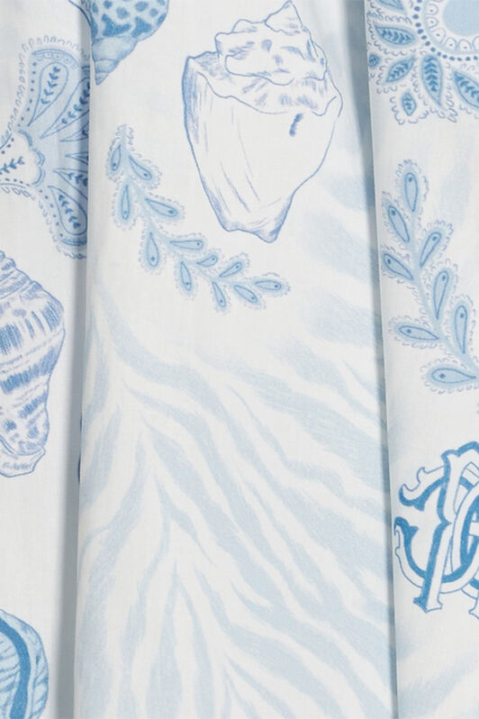 JU Abito Con Stampa Marina E Monogram RC Azzurro UJT112-7MO39