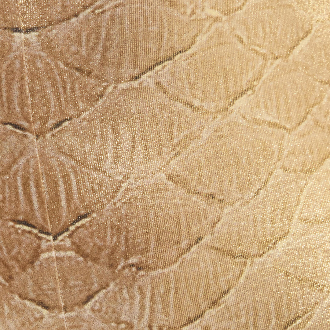 RC Golden Beige Bodysuit with Scale Print BEIGE/GOLD WWT604-OOS31