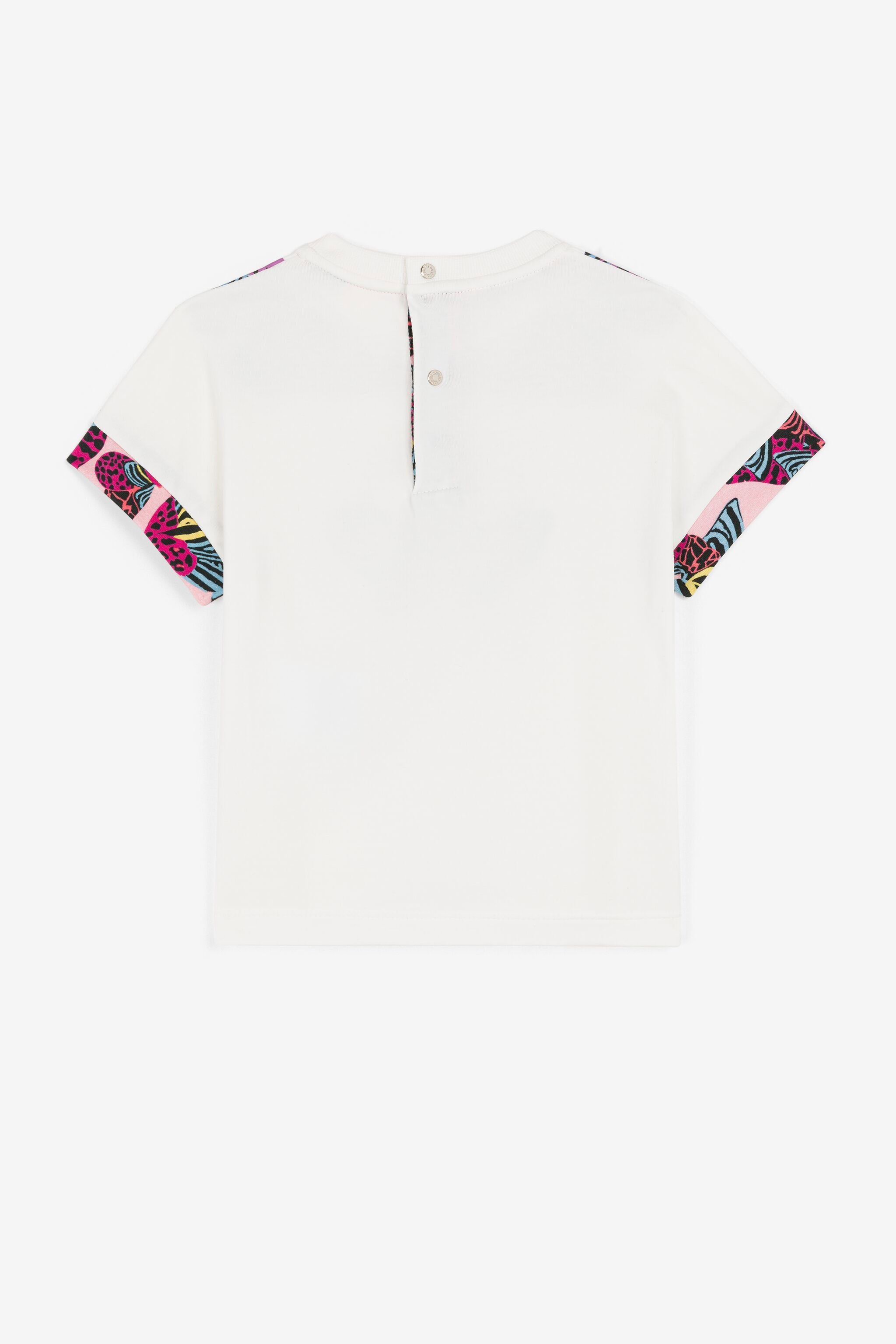 JU T-shirt con stampa Bianco PJT603-JV025
