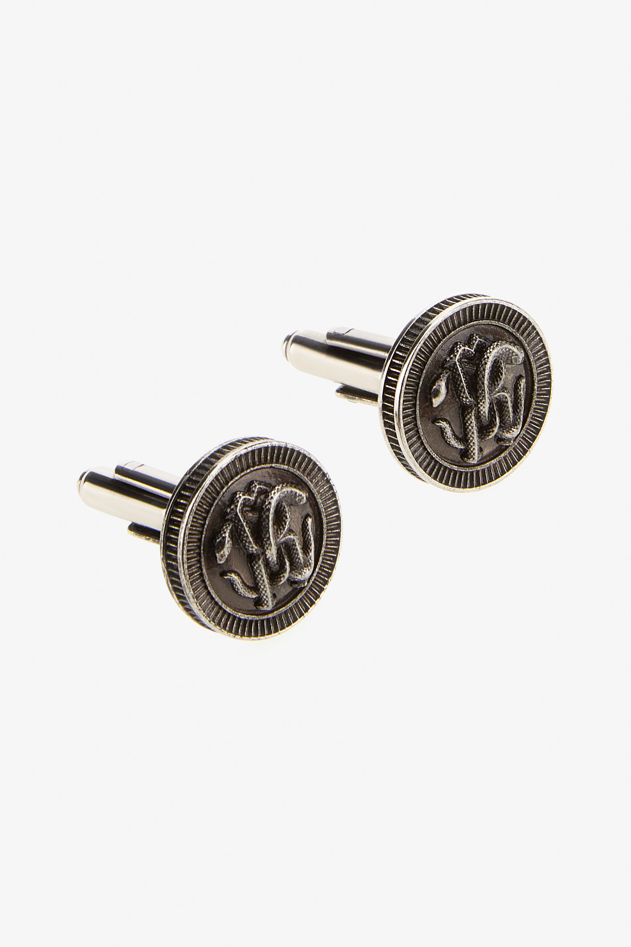 RC Cufflinks with Monogram RC Argent SRG009-AM258