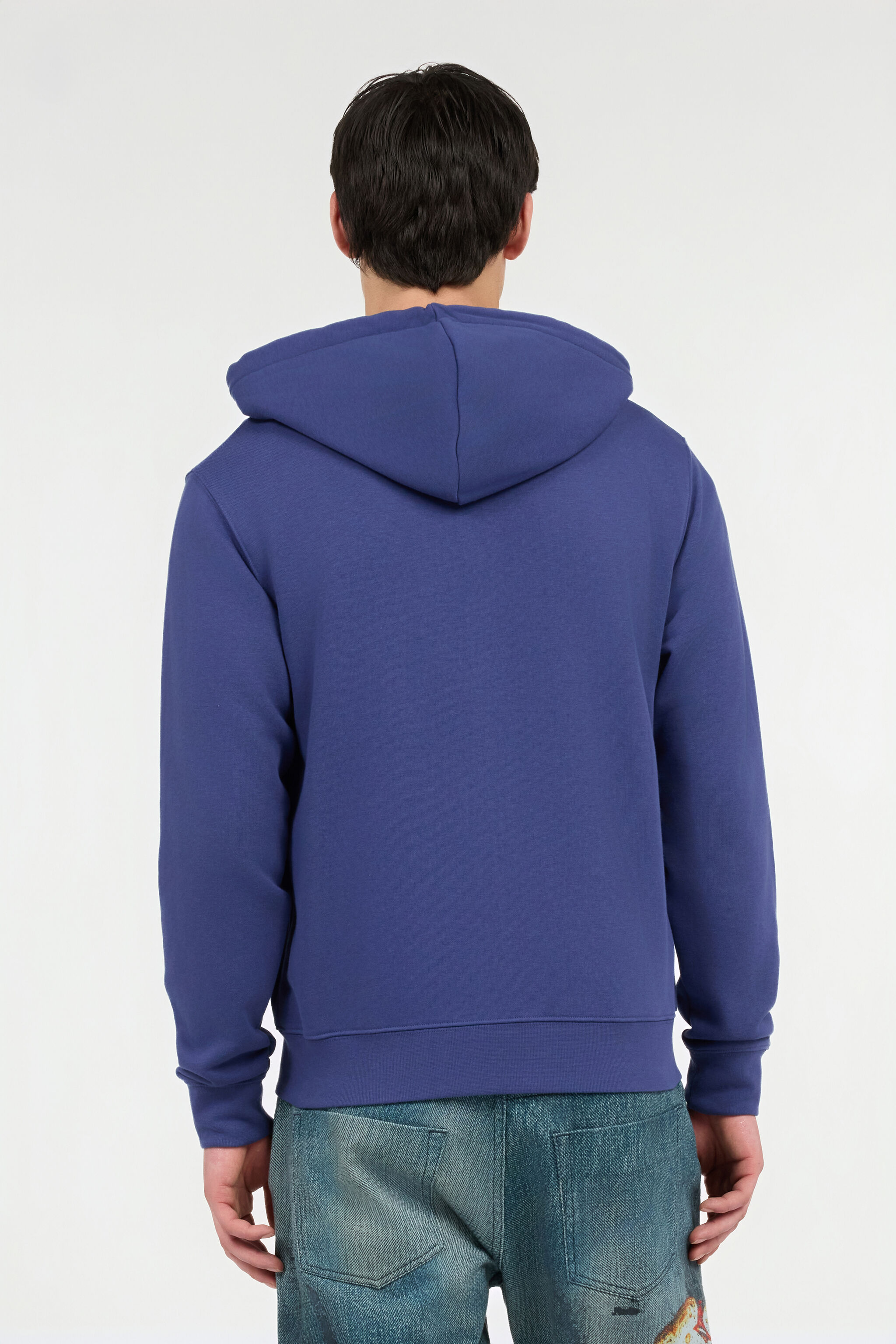 RC Blue Hoodie with Zip NAVY POT69A-CF052