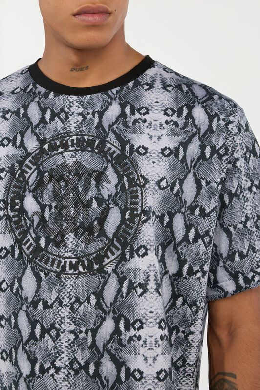 RC Python Print T-Shirt BLACK QOT62C-JFR25