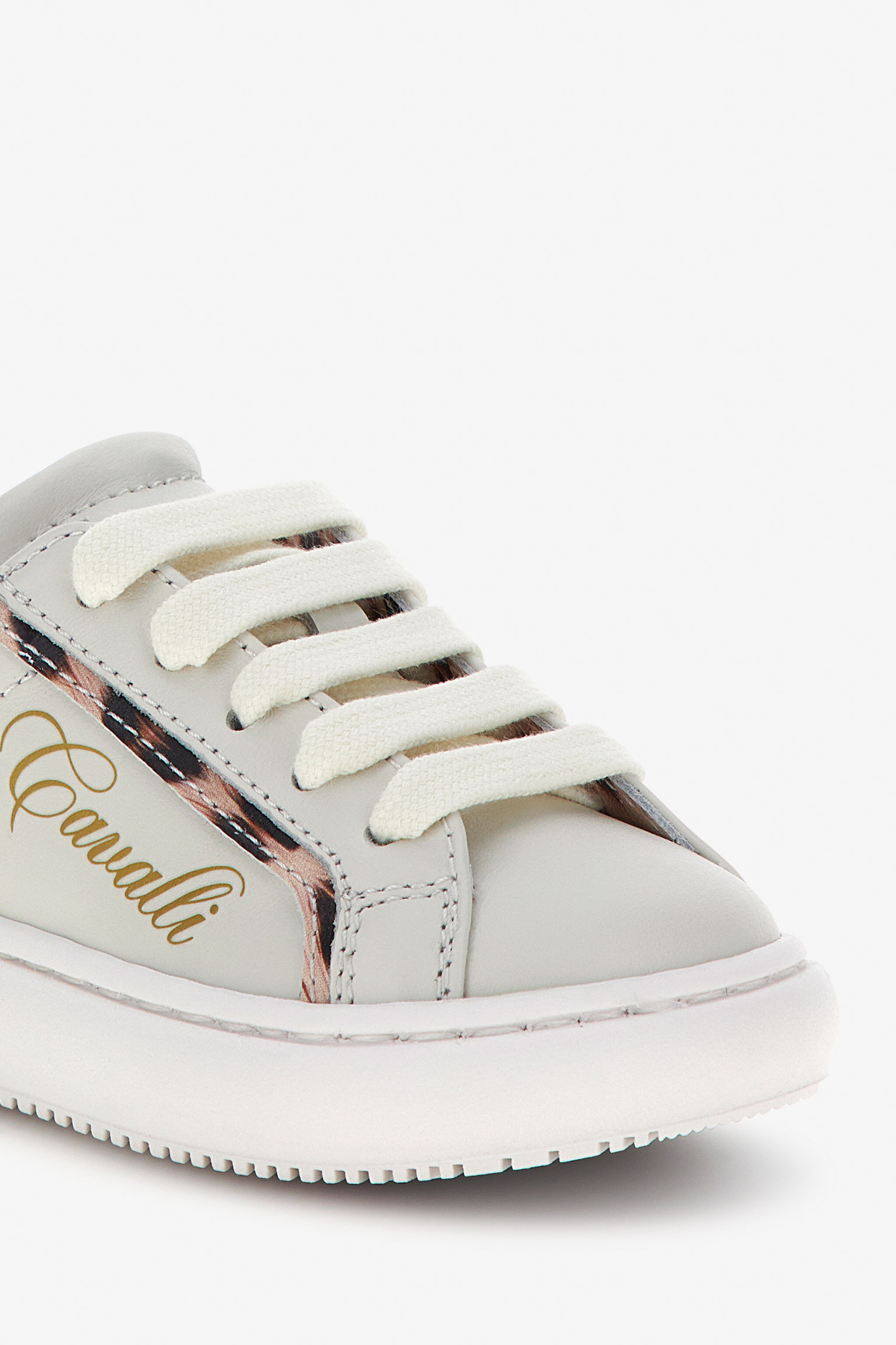JU Sneaker Bianco/Oro RJS01K-PZJ04