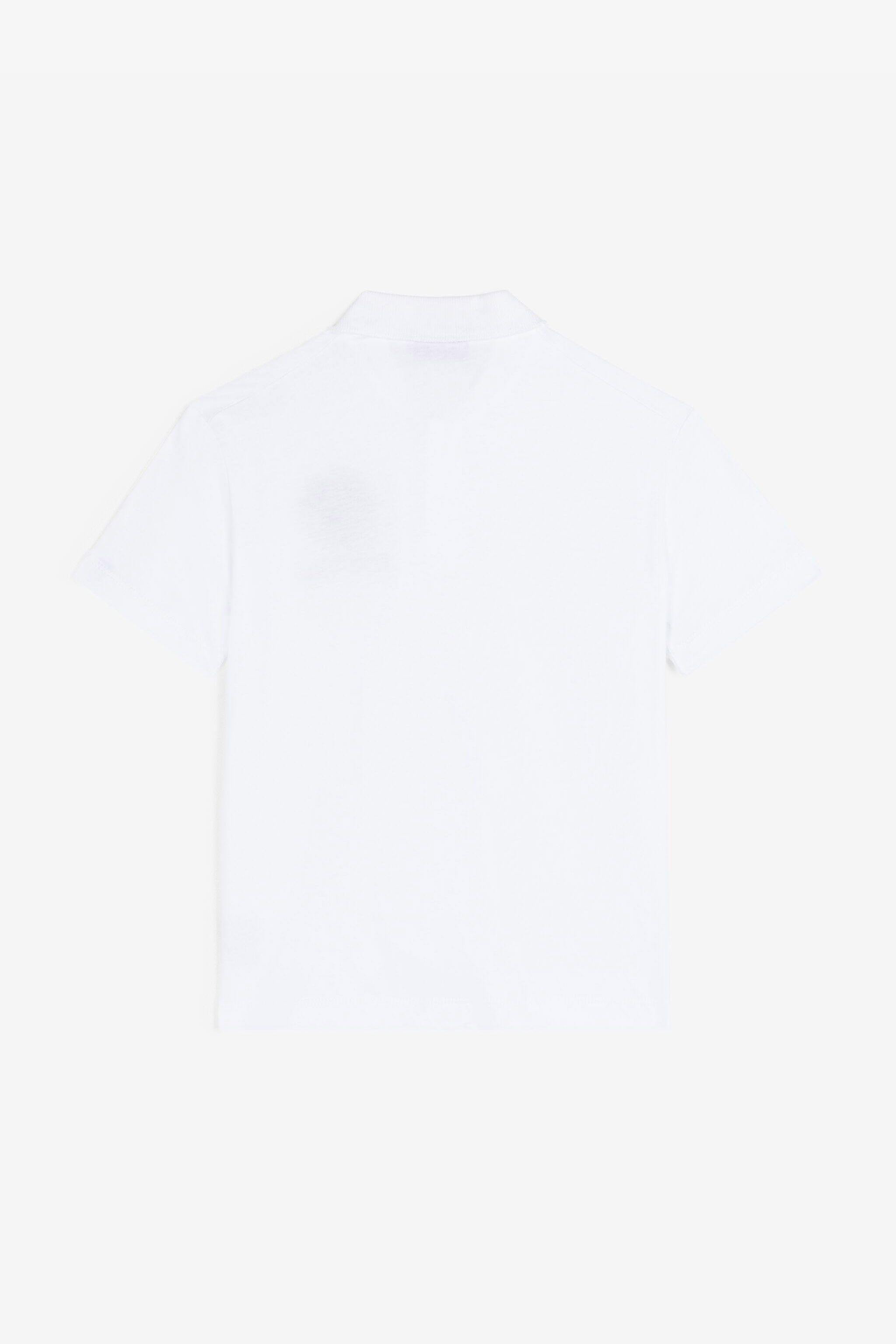 JU RC Monogram-Embroidered Polo Shirt White RJT60P-JD001