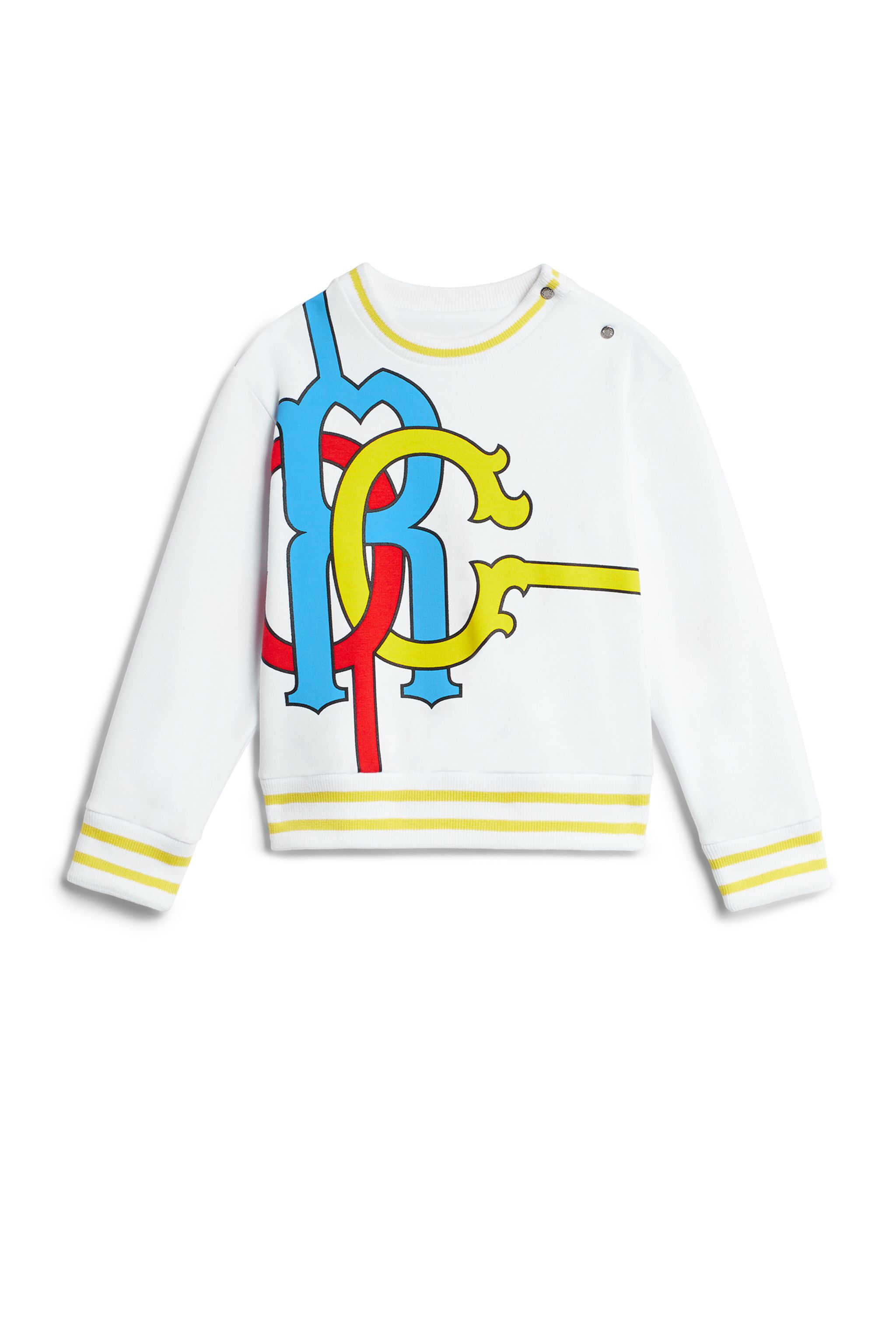 JU Pop Monogram sweatshirt WHITE IJT979-CF042