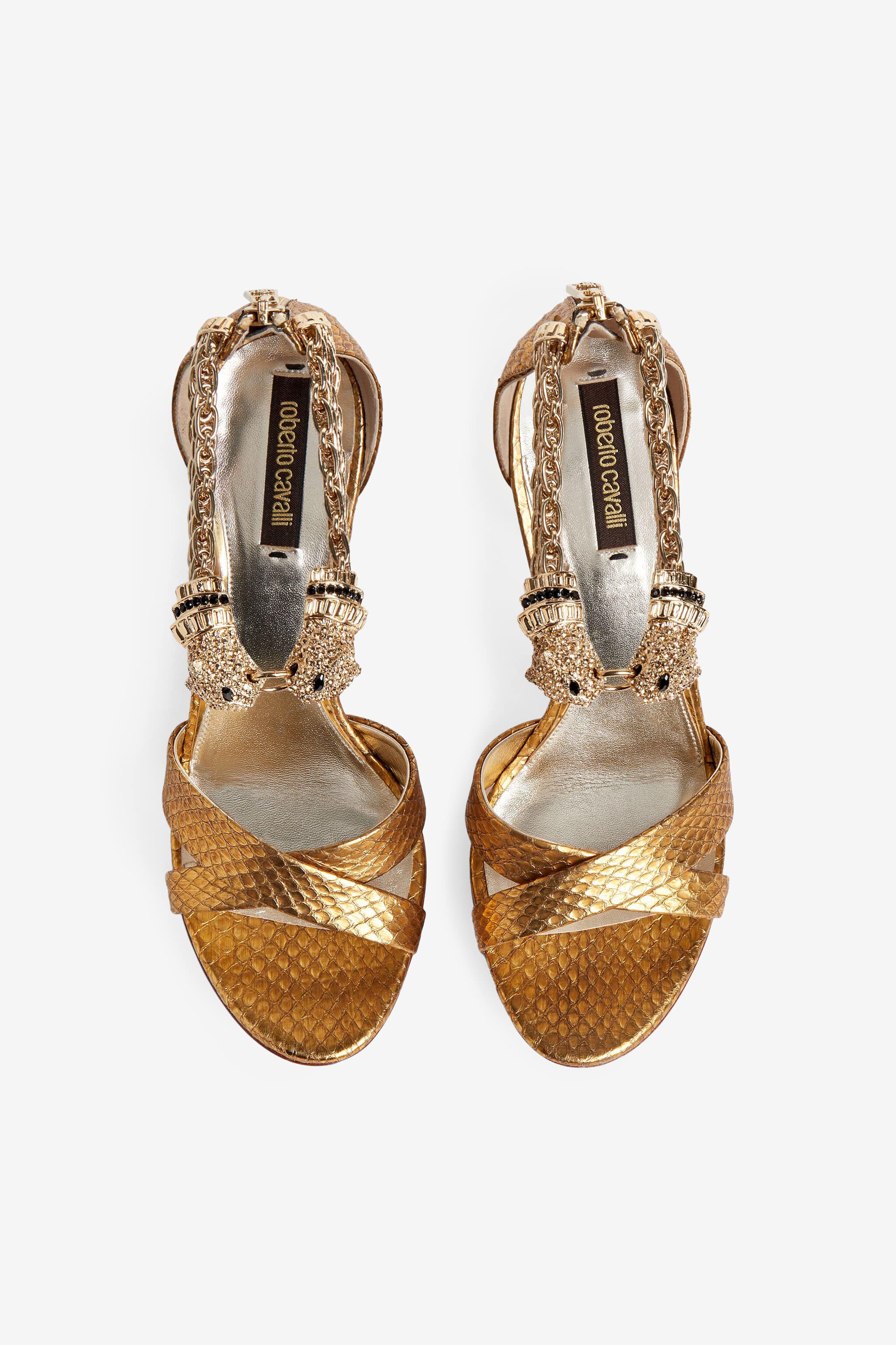 RC Jewel panther sandals Gold FWS199-PA013