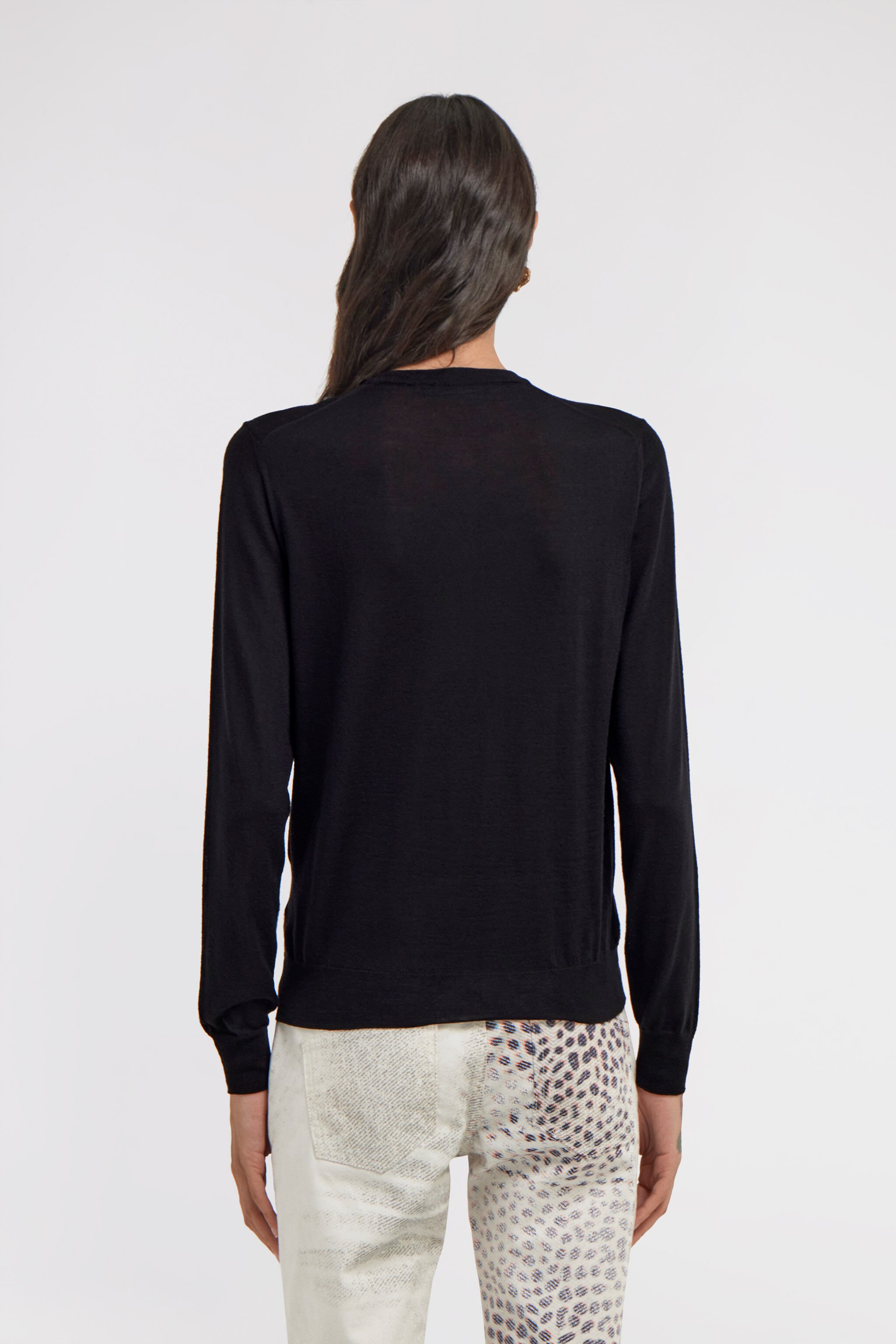 RC Cardigan Black SKM900-MA006