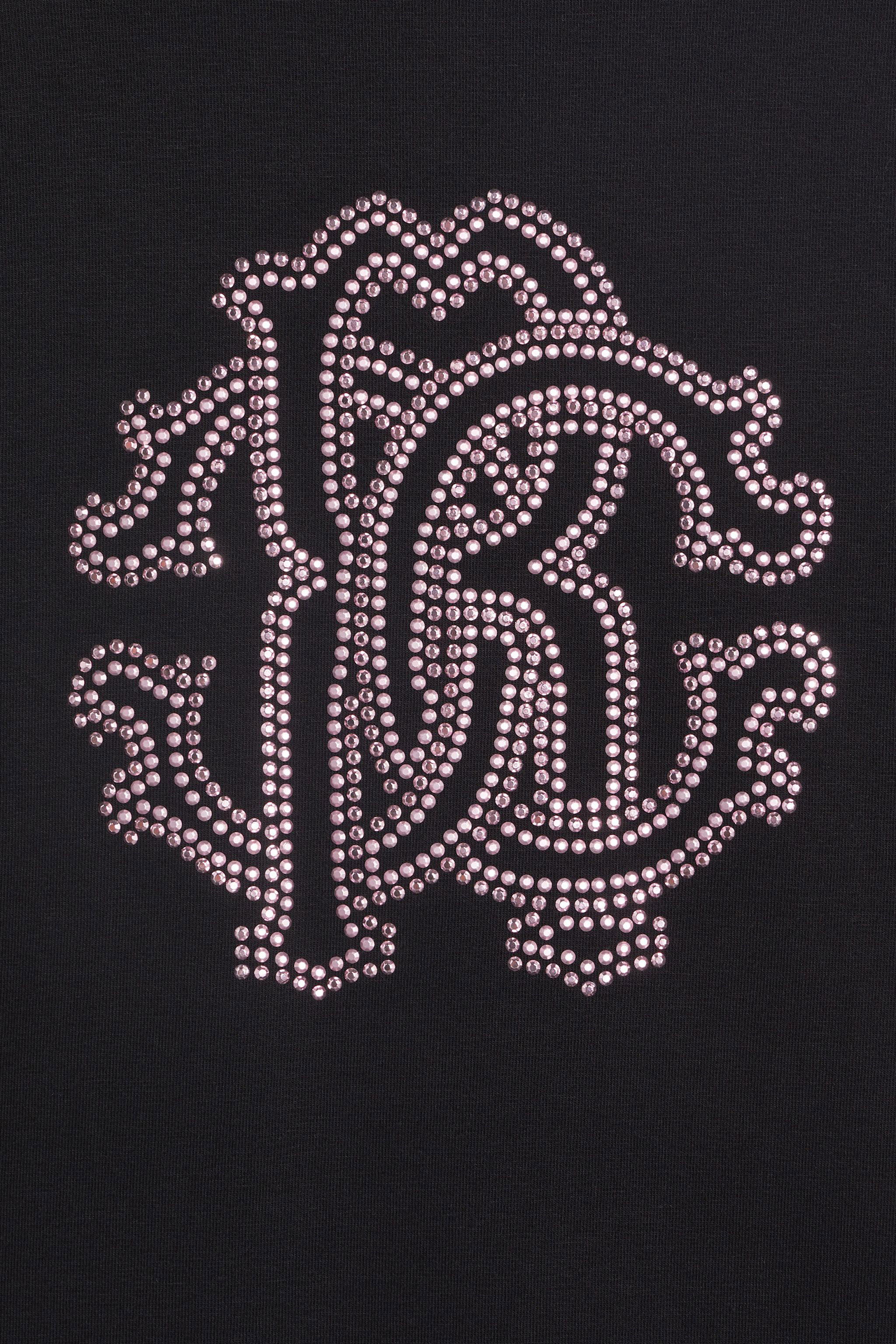 JU T-Shirt-Kleid mit Jaguar-Print BLACK JJT135-JV025