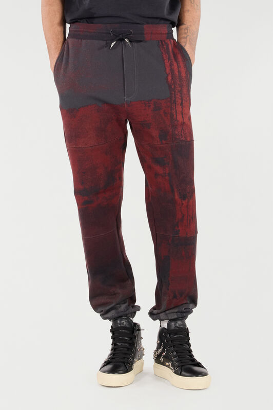 RC Cotton Pants with Drawstring and Fang RC Cotton Pants with Drawstring and Fang Black/Red VNT25B-FOP69