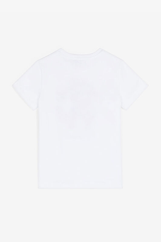 JU T-Shirt mit Logo-Print Weiß RJT638-JD001
