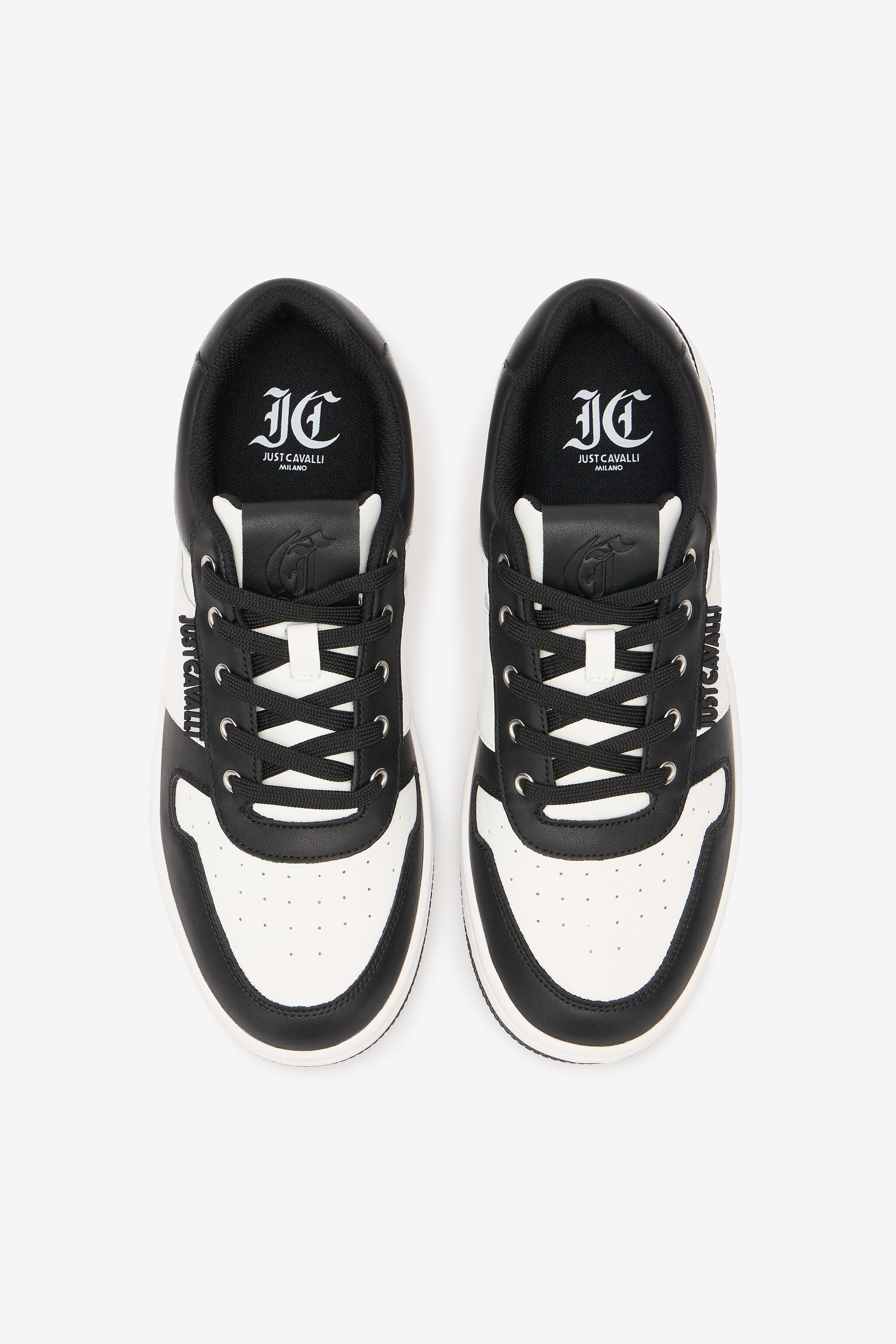 JC Sneakers With Logo Black/White UFS021-UF296