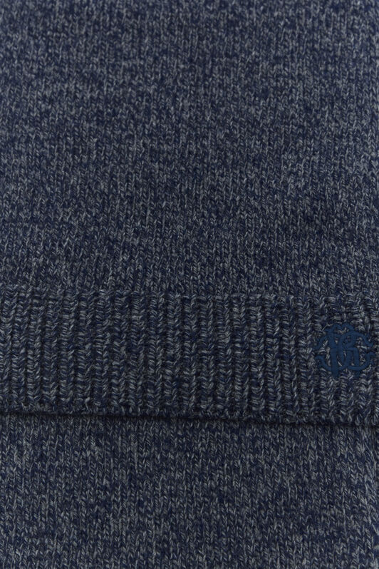 RC Dark Blue Scarf With Monogram RC Dark blue NOZ01D-MQ015
