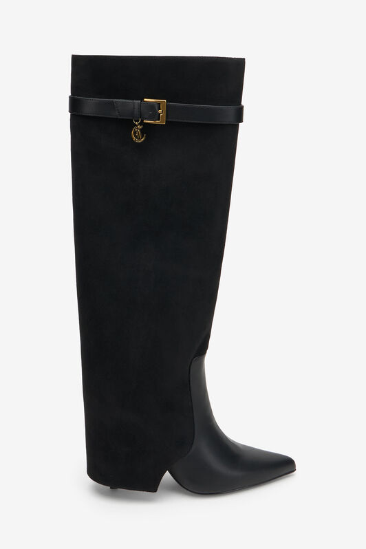 JC Bottes en Suède avec Boucle JC Bottes en Suède avec Boucle BLACK VFS089-VF617