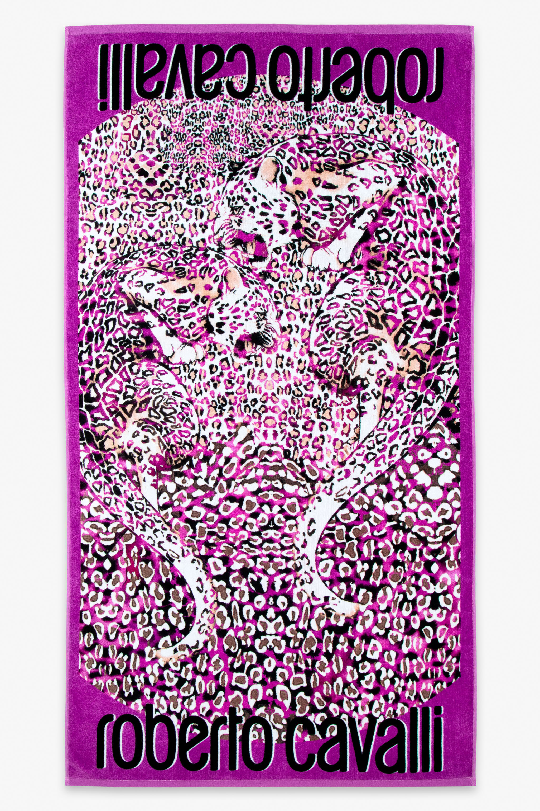 HO Leo Camouflage Print Beach Towel PINK UALH05-IH006