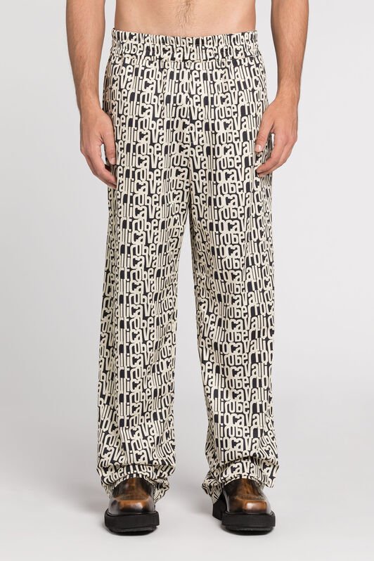 RC Logo-Print Trousers RC Logo-Print Trousers BLACK RRT221-1Z020