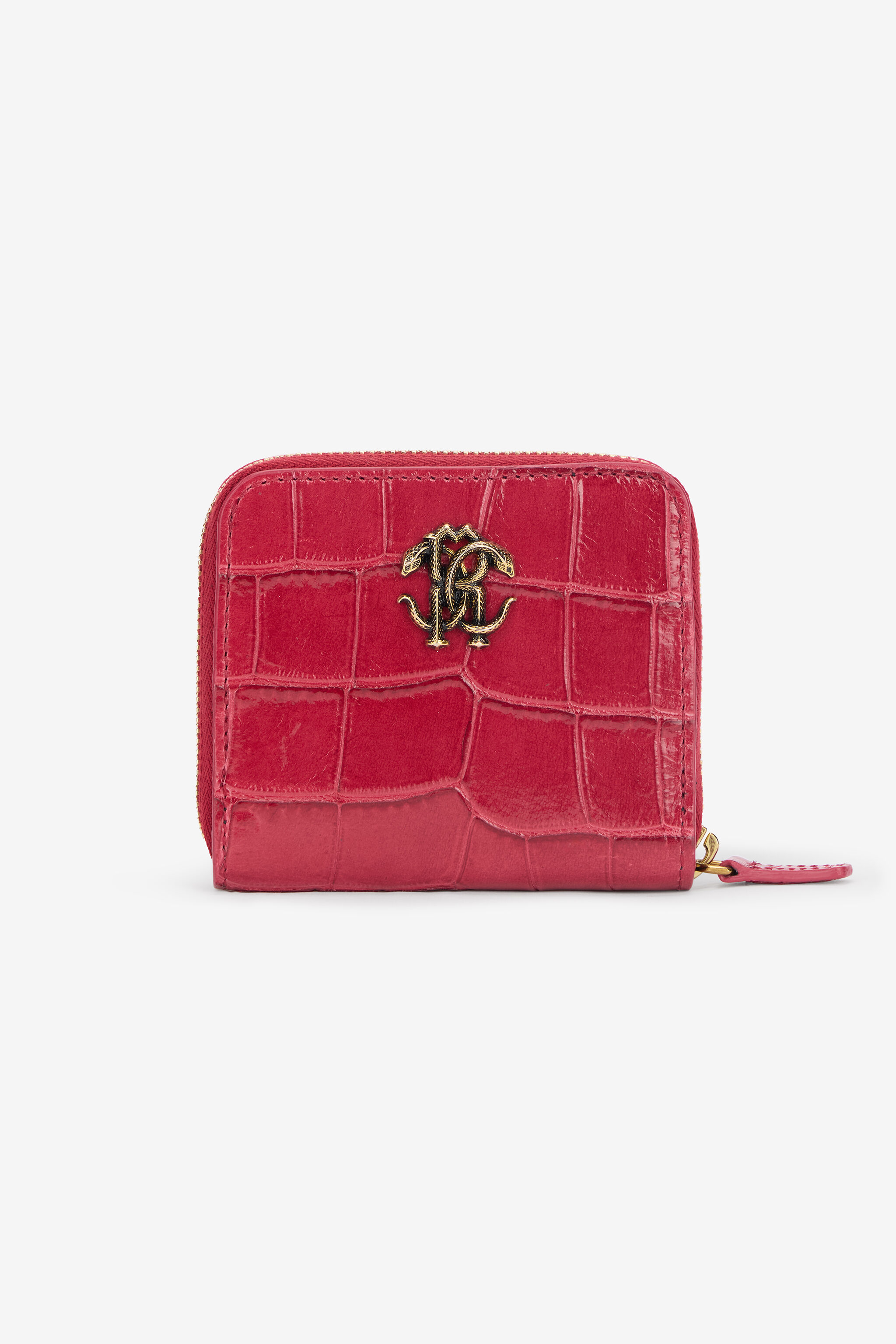 RC Small Wallet in Crocodile-Effect ROSA ANTICO 112309 SKA003-PZ975