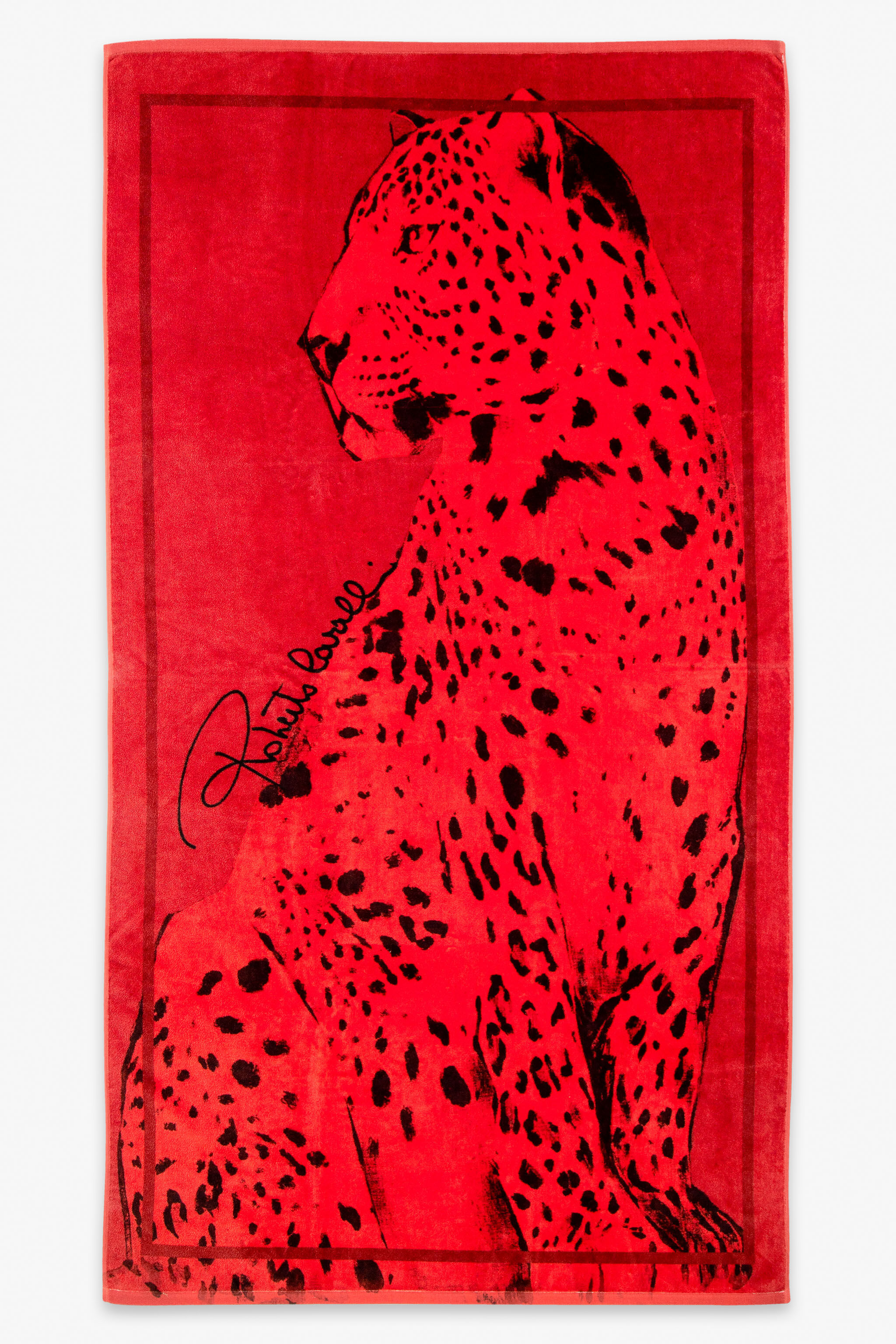 HO Big Cat Print Beach Towel STRAWBERRX UALH03-IH004