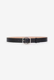 ${brand} Gürtel Mit Geometrischer Schnalle Samt Logo ${colorDescription} ${masterID}