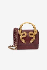 ${brand} Borsa Bordeaux Con Serpenti ${colorDescription} ${masterID}