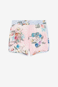${brand} Shorts con stampa Jaguar e motivo floreale ${colorDescription} ${masterID}