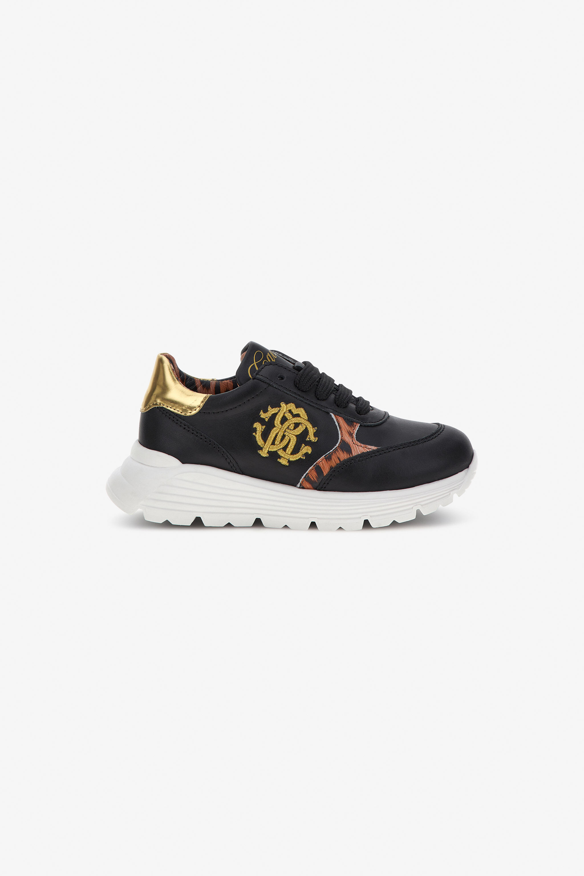 JU Sneaker Black/Gold RJS01U-PZJ10