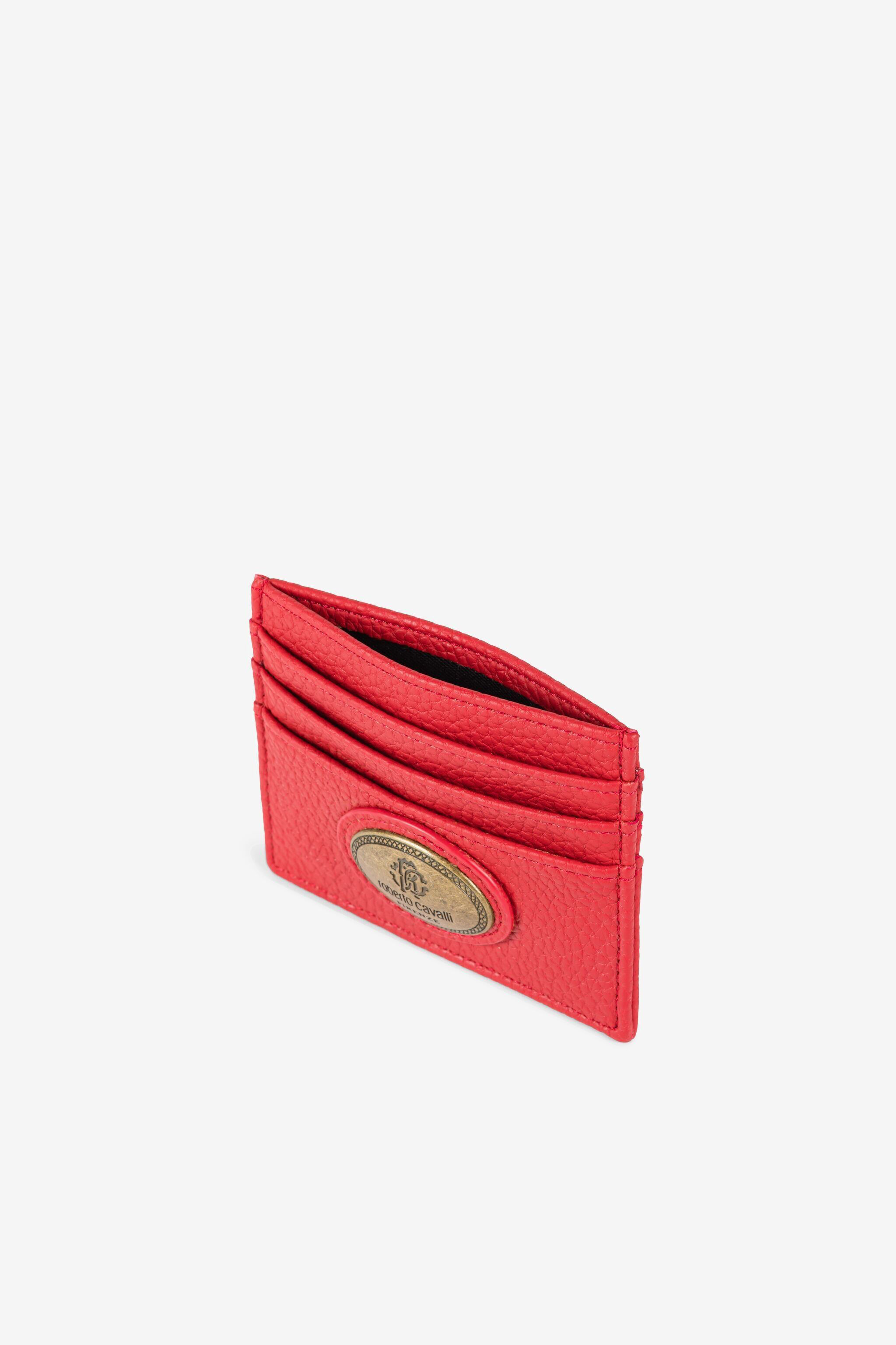 RC RC Monogram Card Holder Red JSA004-AB001