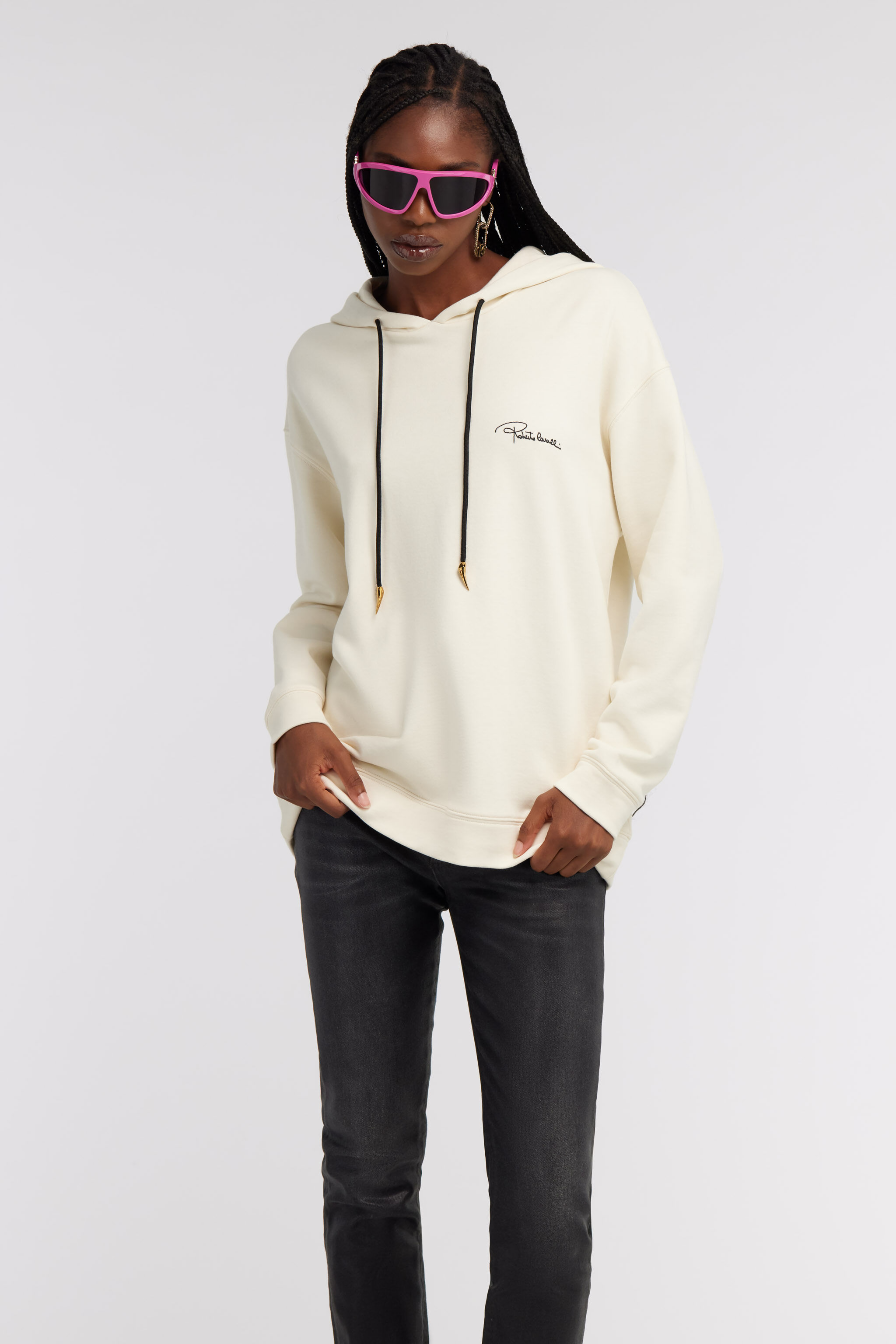 RC Signature sweatshirt Ivory SKT63A-CF020