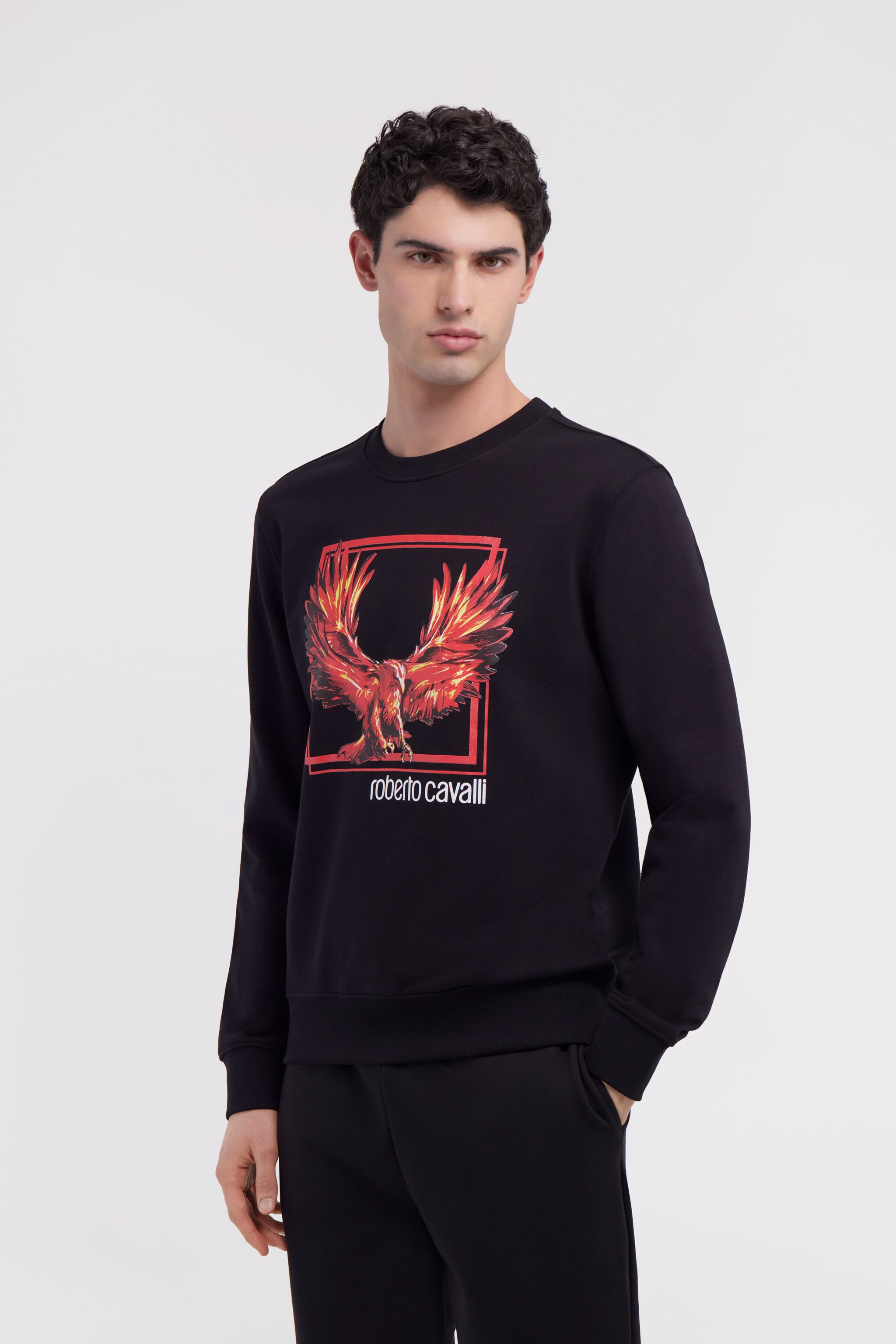 RC Printed sweatshirt Noir NOT66A-CF052