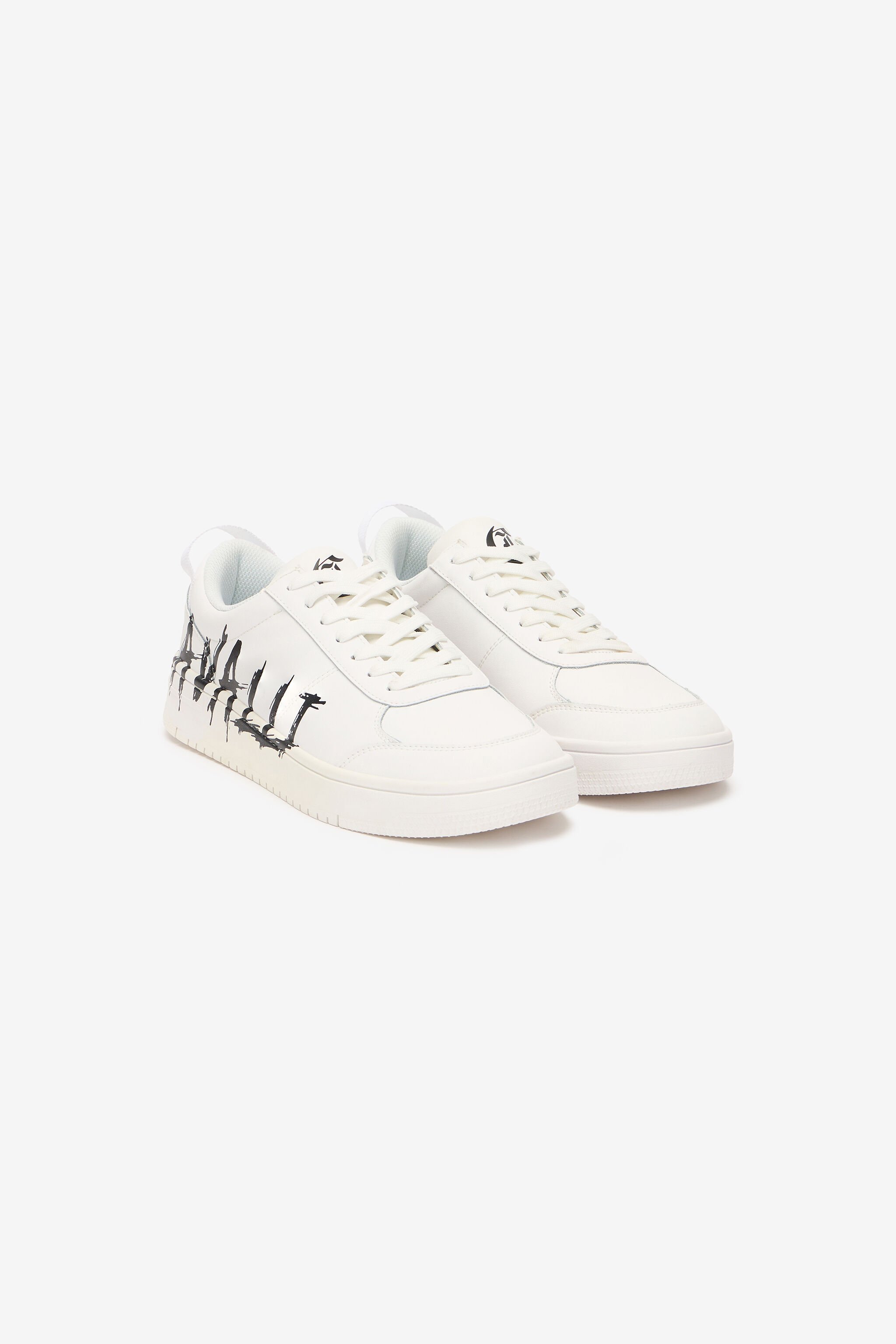 JC Zapatillas Con Logotipo Grafiti Blanco UFS022-UF297