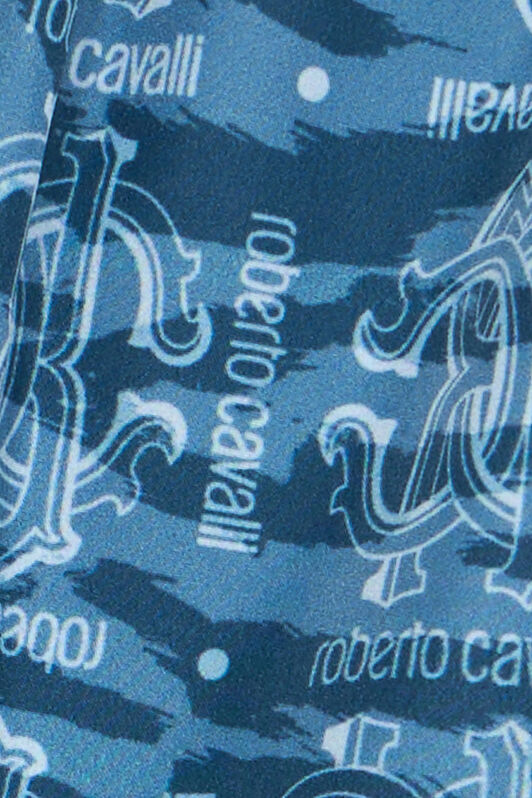 JU Short De Bain Tiger Skin Bleu UJT00A-5RO44