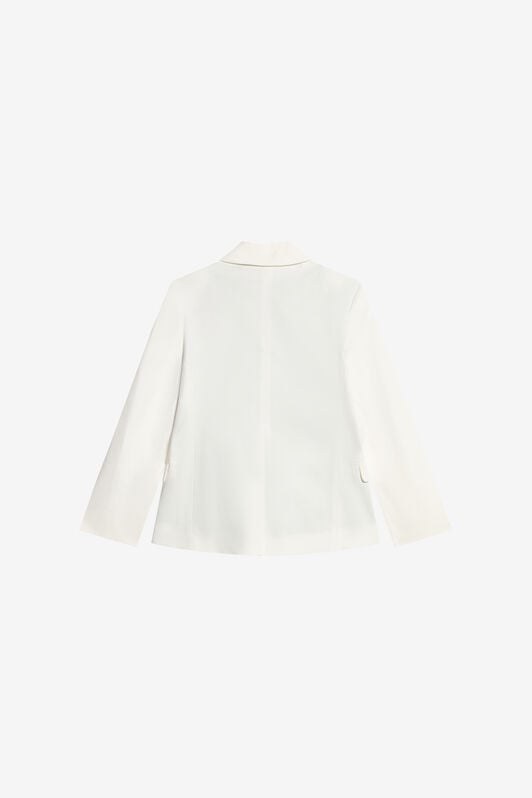 JU Veste élégante à double boutonnage OPTICAL WHITE WJT40S-CHO05