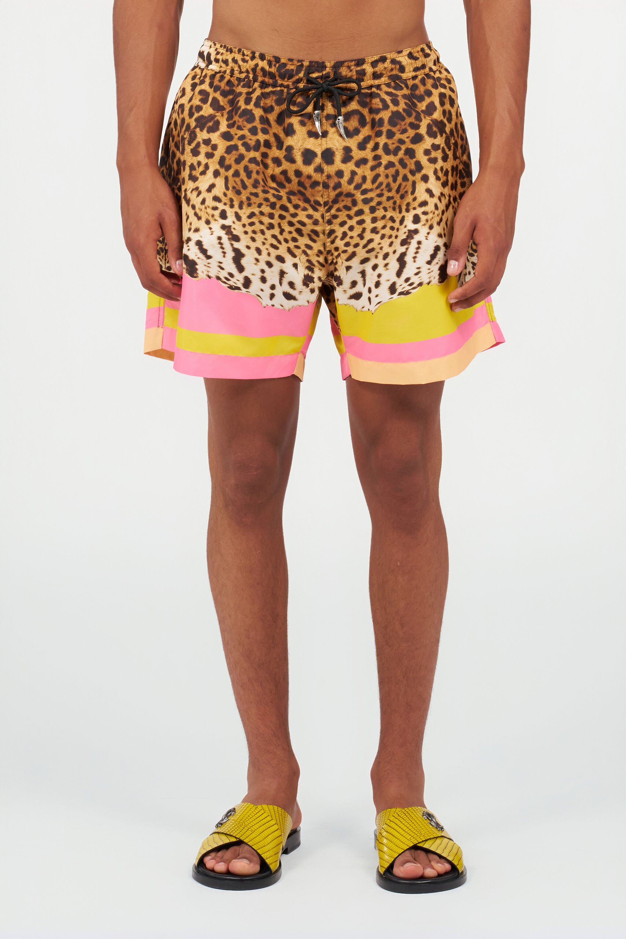 RC Swimsuit with Pop Horse Print RC Swimsuit with Pop Horse Print YELLOW WRH00U-5RR33