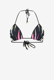 RC Triangel-Bikini-Oberteil Mit Ray Of Paradise-Print MULTICOLOR XQW012-HVM33