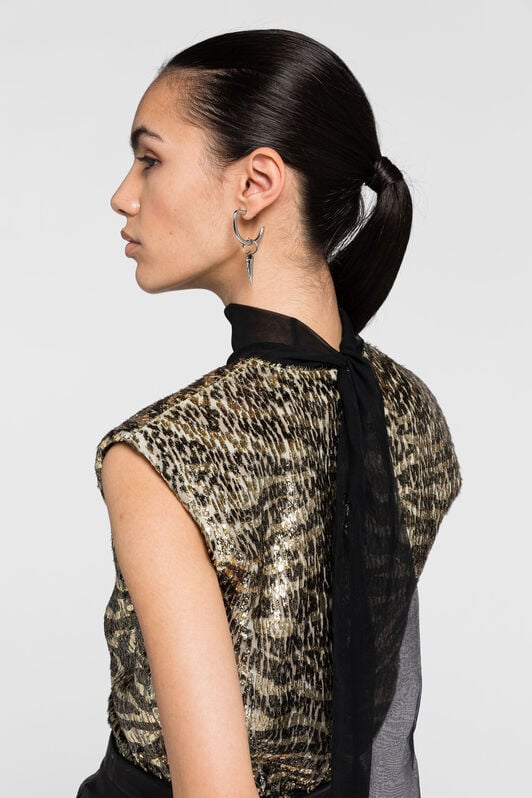 RC Zebra-Jacquard-Top RC Zebra-Jacquard-Top GOLD PKT605-FC001