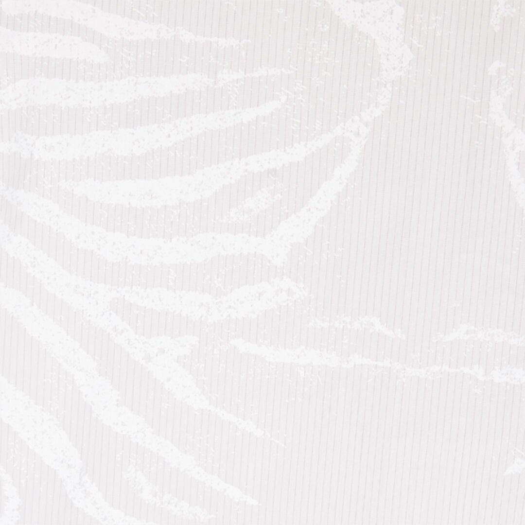 RC Silk Shirt With Tiger Skin Print White URT720-CH105
