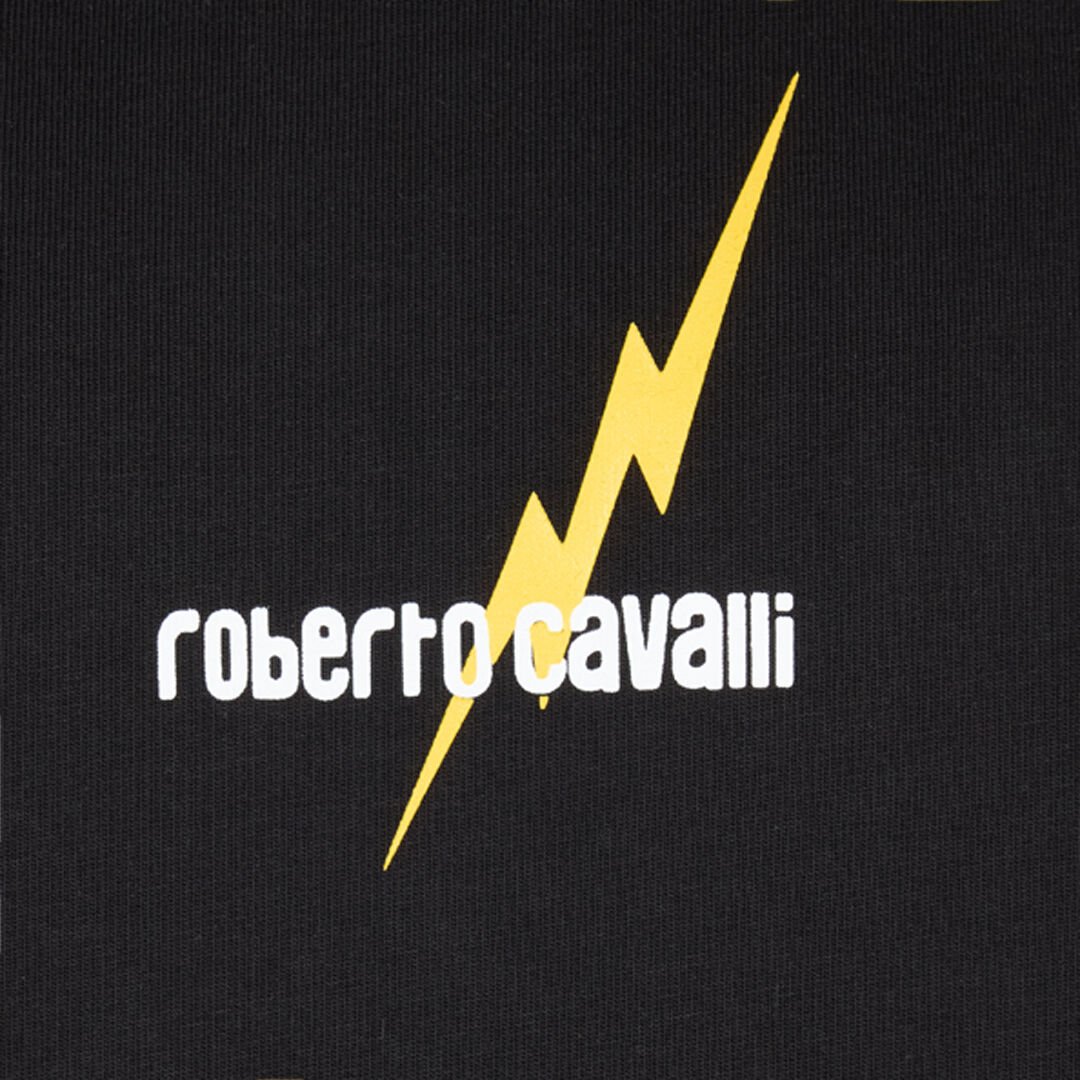 RC T-Shirt With Print And Logo Black POT62B-JD060