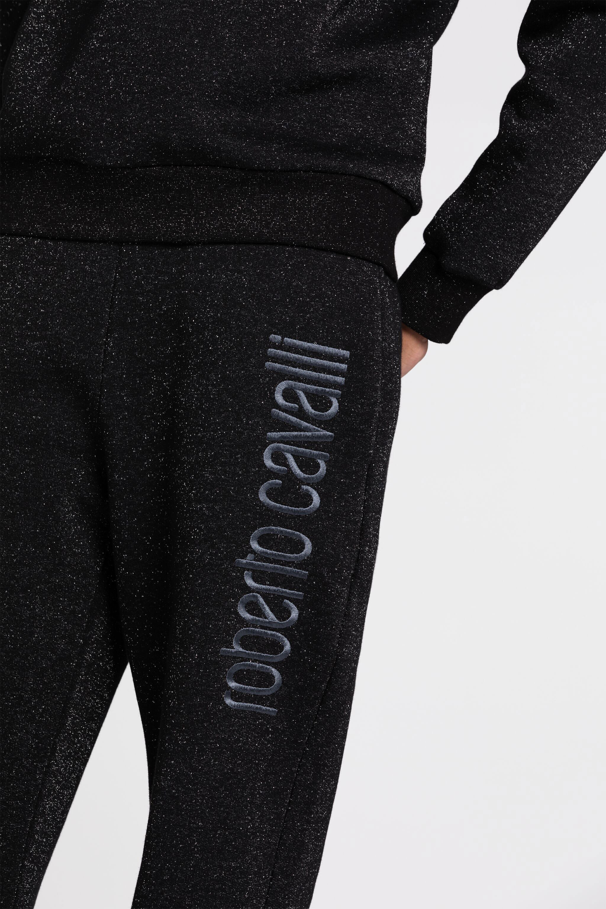 RC Logo-Embroidered Sweatpants Black JST23A-CF028