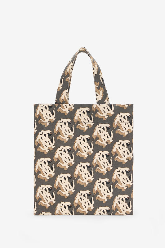RC Shopper Bag With Mirror Snake Monogram MULTICOLOR POB01B-DAQ65