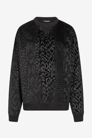 ${brand} Felpa Con Stampa Animalier ${colorDescription} ${masterID}