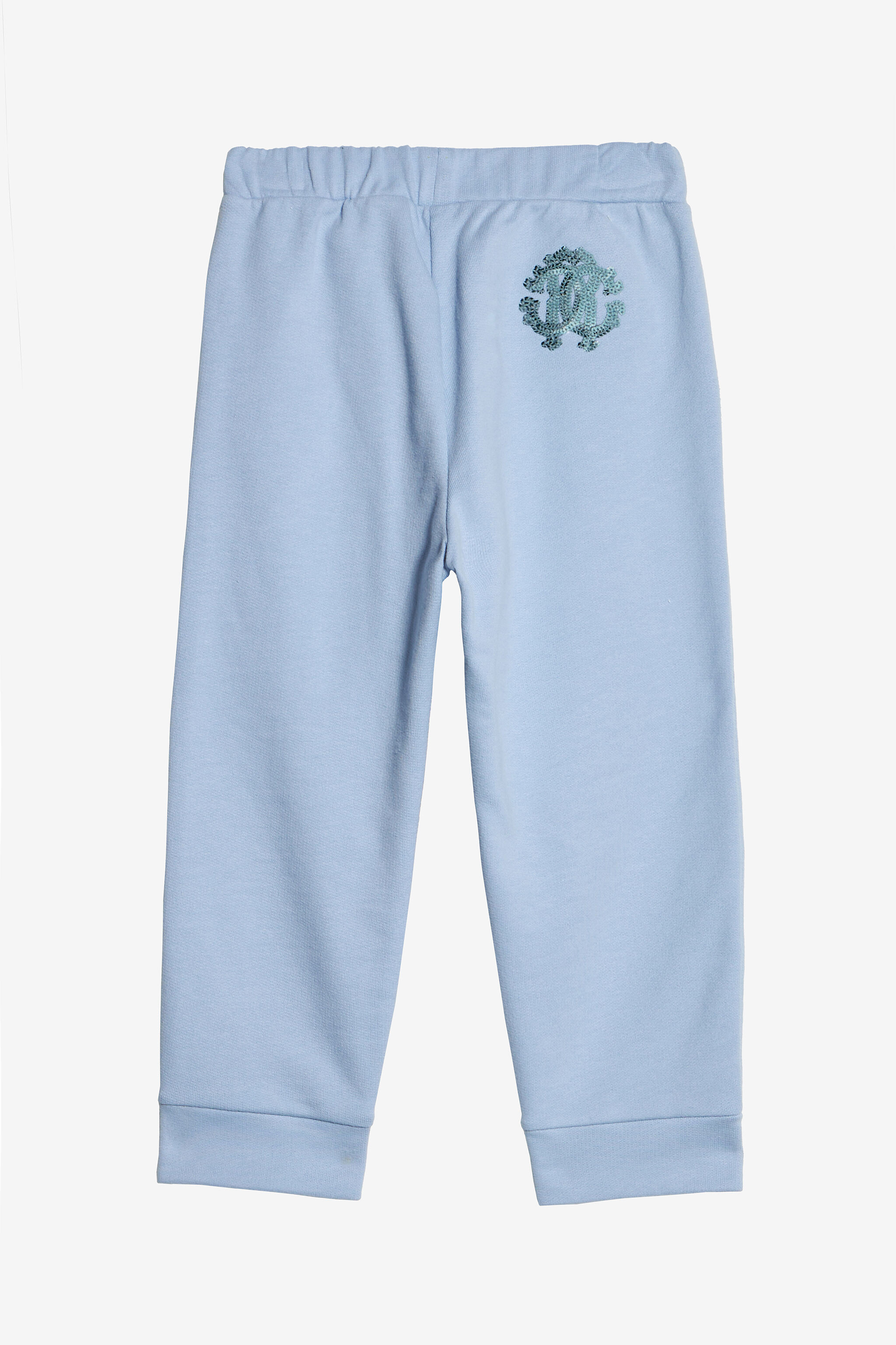 JU Pantalon De Sport Avec Ruches En Dentelle LIGHT BLUE UJT203-CF050