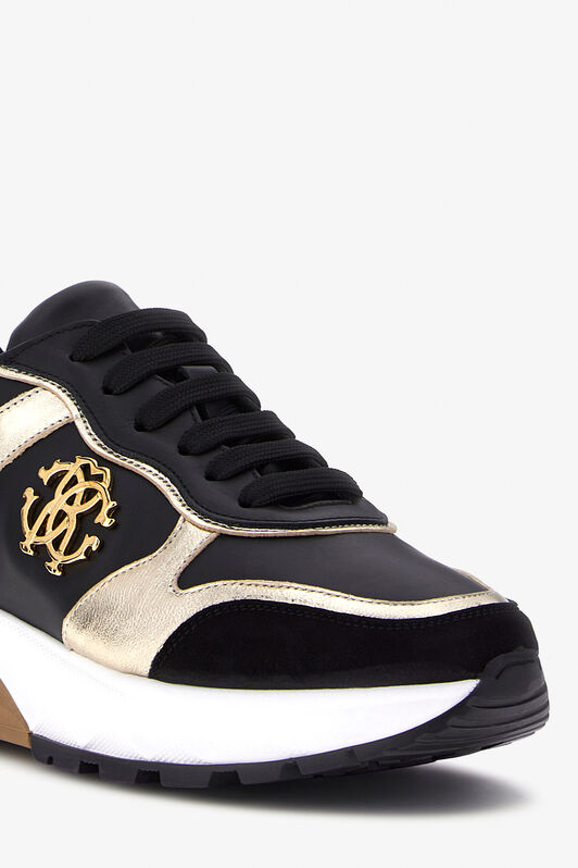RC RC logo sneakers Black/gold NOS00D-PNO01