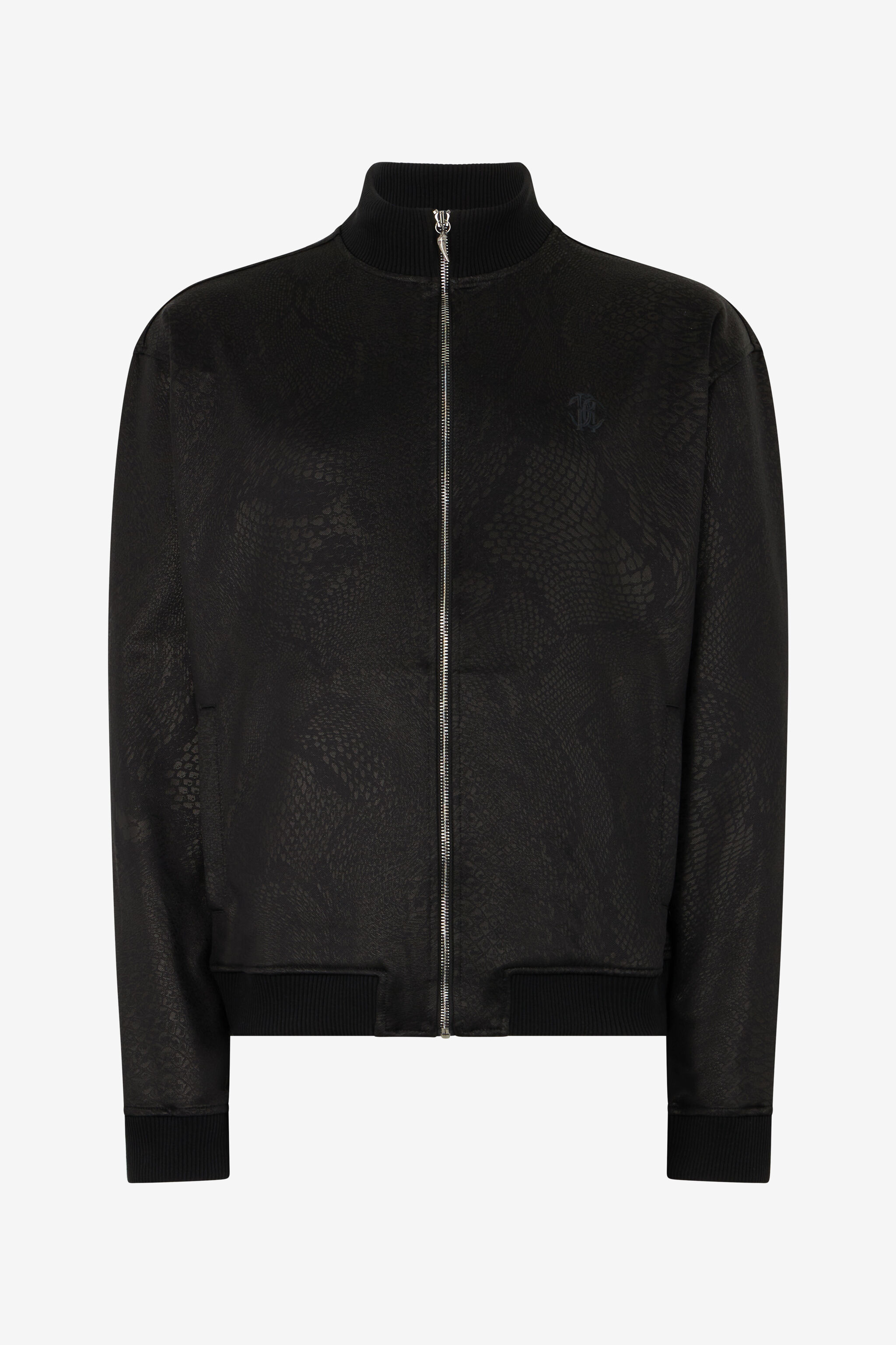 RC Full-Zip Sweatshirt With Python Print Black URT66G-2ON53