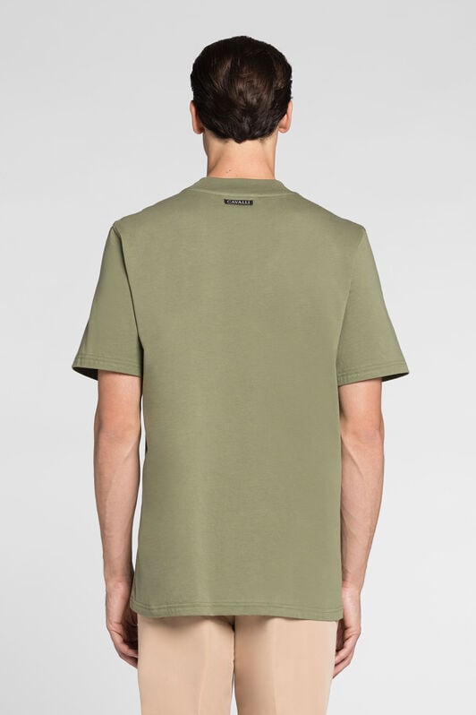RC Logo print cotton T-shirt RC Logo print cotton T-shirt Green QRT61C-JD060