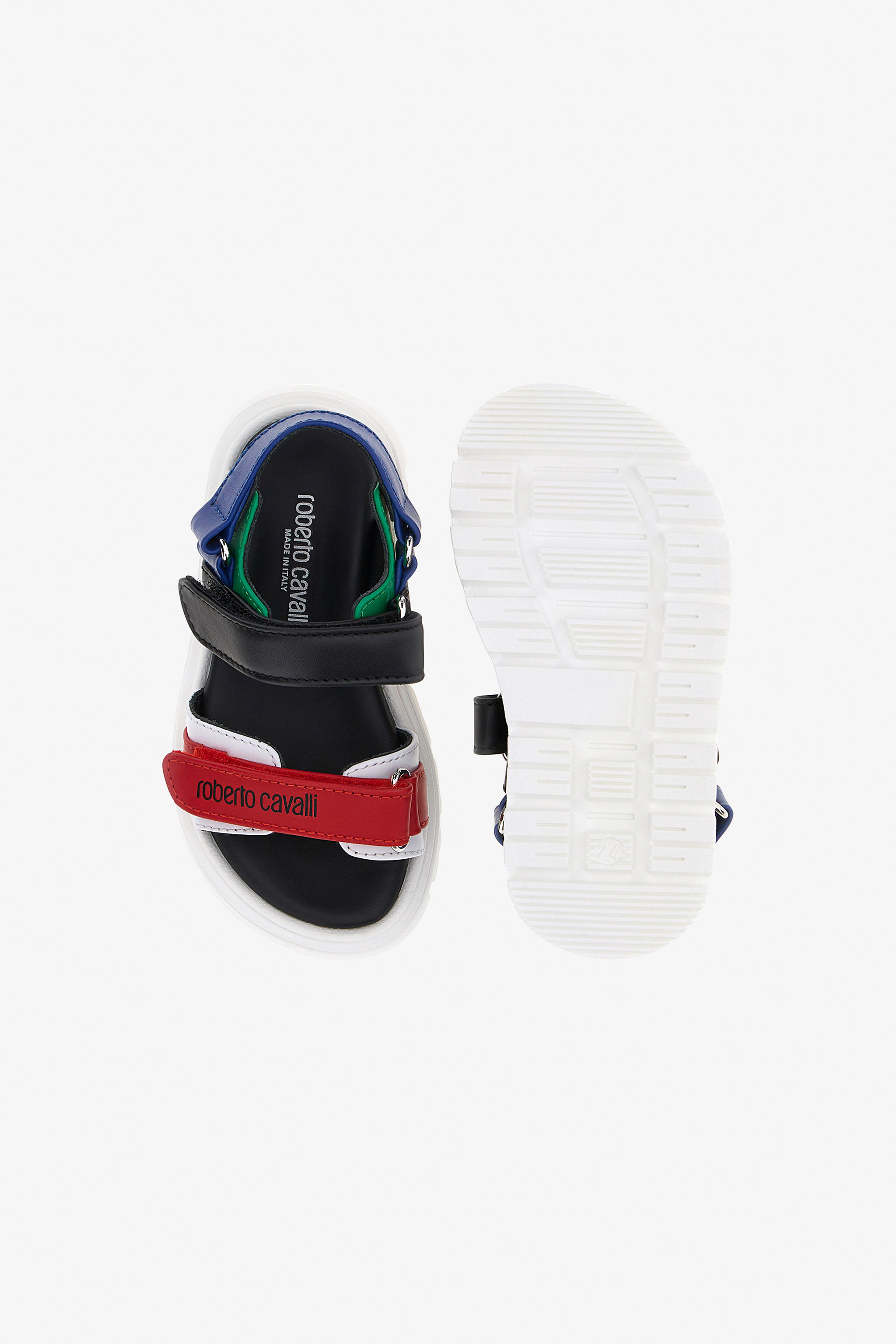 JU RC Logo Sandals MULTICOLOR SJS02C-PZJ02