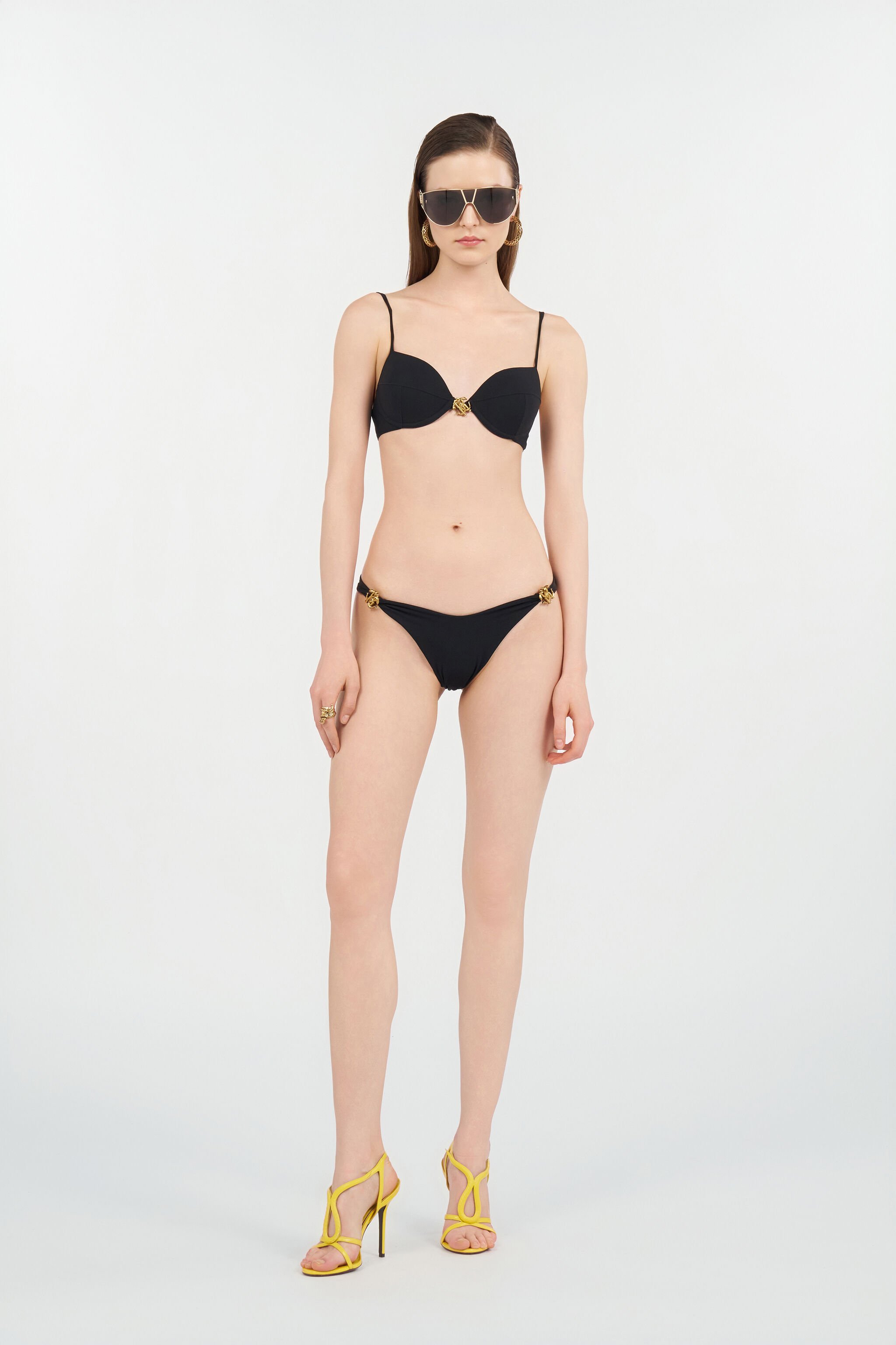 RC Bra with Logo Detail BLACK WKW001-LL030